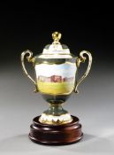 The Aynsley China Millennium Trophy (No.1 from the limited edition of 10), a fine bone china vase (