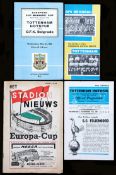 The rare away programme for OFK Belgrade v Tottenham Hotspur 1963 European Cup Winners` Cup semi-