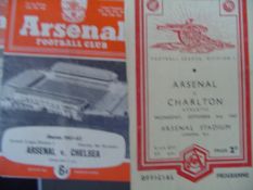 A collection of approx. 200 Arsenal home programmes dating between 1947 and 1971, including a few