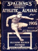 A very scarce report for the 1904 St Louis Olympic Games, being a Spalding Official Athletic Almanac