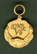 An unidentified medal believed to be associated with the 1904 St Louis Olympic Games, designed