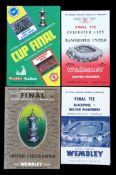 A collection of post-war F.A. Cup final programmes, for 1952 to 1954, 1956 to 1960, 1961 (4 copies),