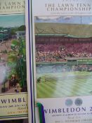 Two Royal Box editions of Wimbledon Lawn Tennis Championships programmes, for 2003 and 2006