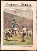 1934 World Cup memorabilia, Comprising: an unused sheet of headed paper for the Italian Football