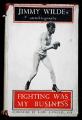 Six volumes on boxing, comprising: Wilde (Jimmy) Fighting Was My Business, autobiography with