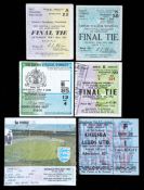 A collection of 24 post-war F.A. Cup final ticket stubs, for 1946, 1948, 1949, 1952, a run for