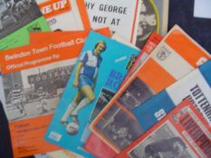 A collection of programmes mostly 1960s and 1970s, including 1966 World Cup final, various F.A.