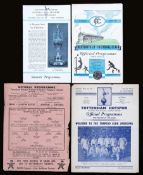A collection of 52 Tottenham Hotspur programmes dating between 1945 and 1961, nearly all home with