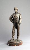 Steve Paterson (Scottish, contemporary) YOUNG TOM MORRIS signed & dated 2003, a bronze resin limited