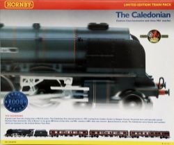 Hornby 00 Gauge Limited Edition Train Pack "The Caledonian". Contains Duchess Class Locomotive