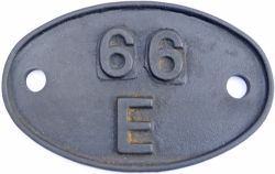 Shedplate 66E, Carstairs from June 1960 until March 1967.