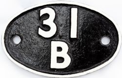Shedplate 31B March until May 1973, face restored rear original.