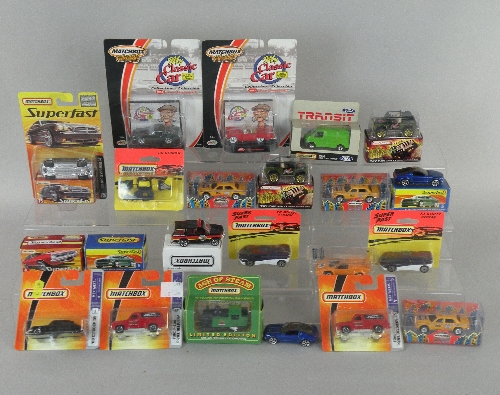 A collection of 35 Matchbox miniatures dating from the 1990s, the majority of these models are pre-