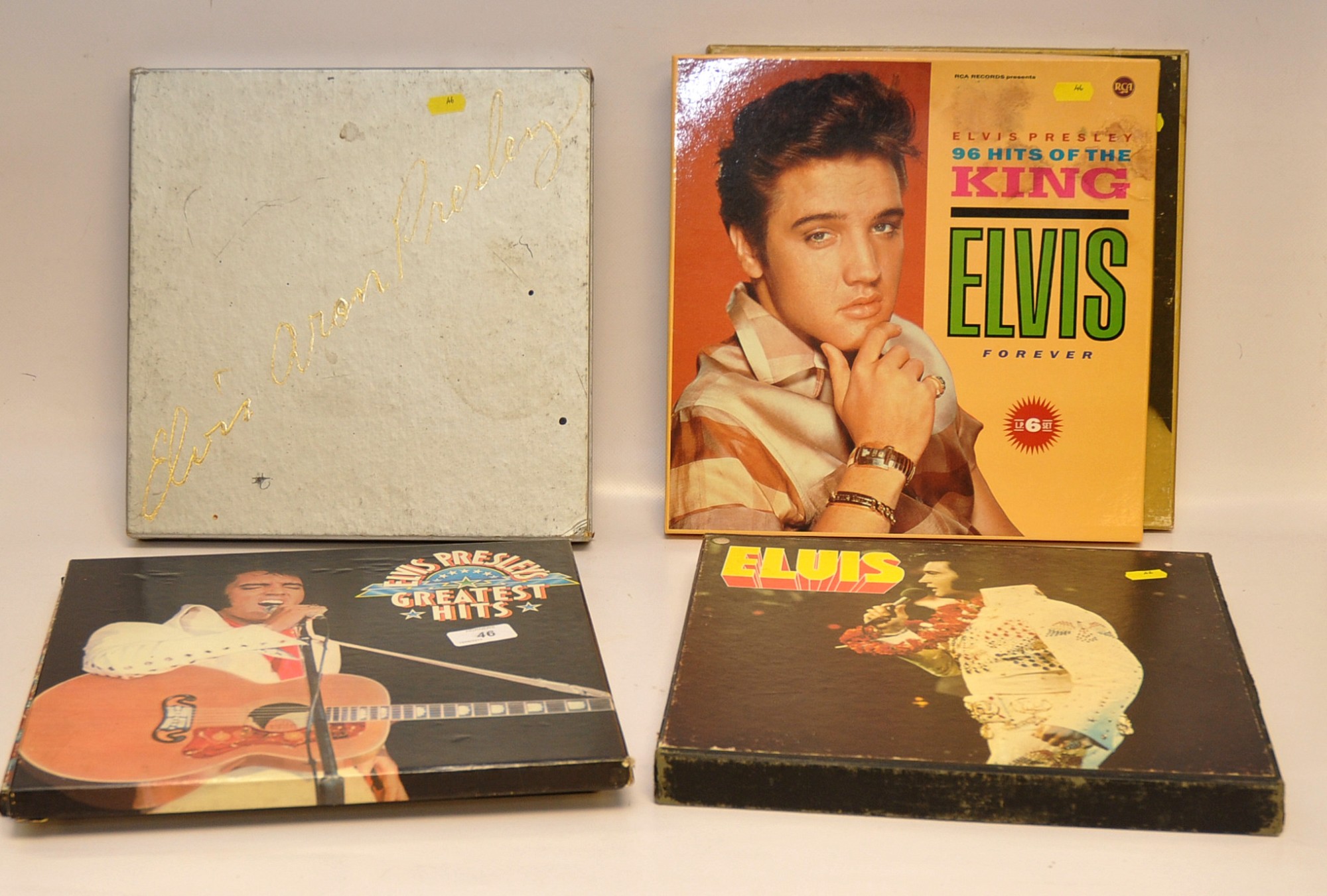 ELVIS - SIX BOXED LP SETS