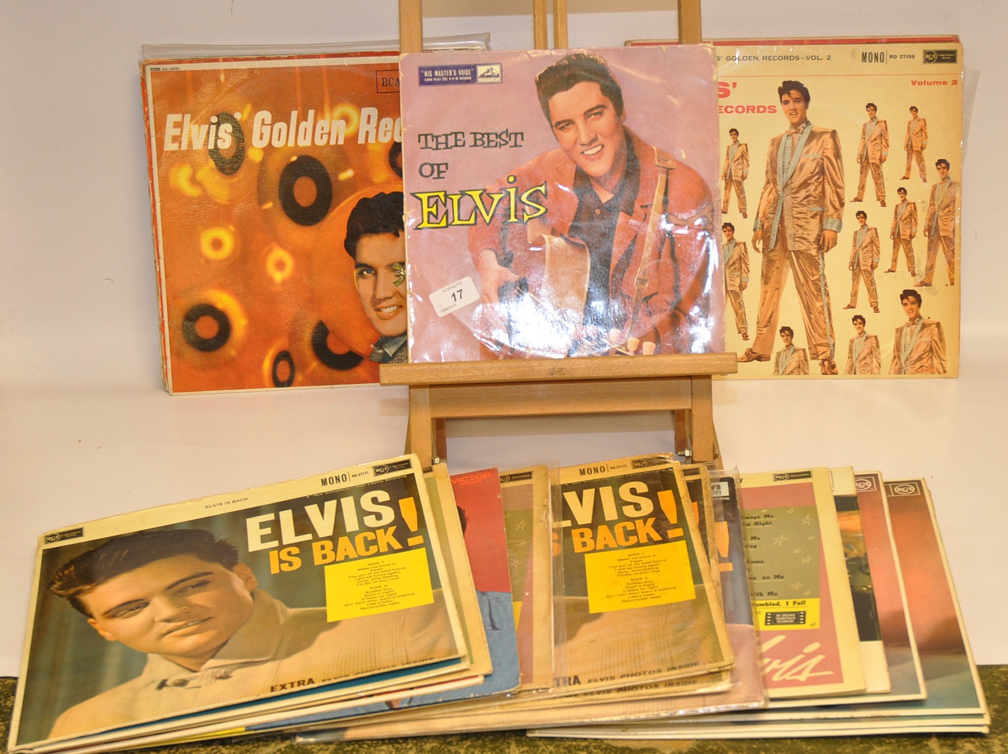 ELVIS - COLLECTION OF EARLY LPS (10 INCH AND 12 INCH) (32)