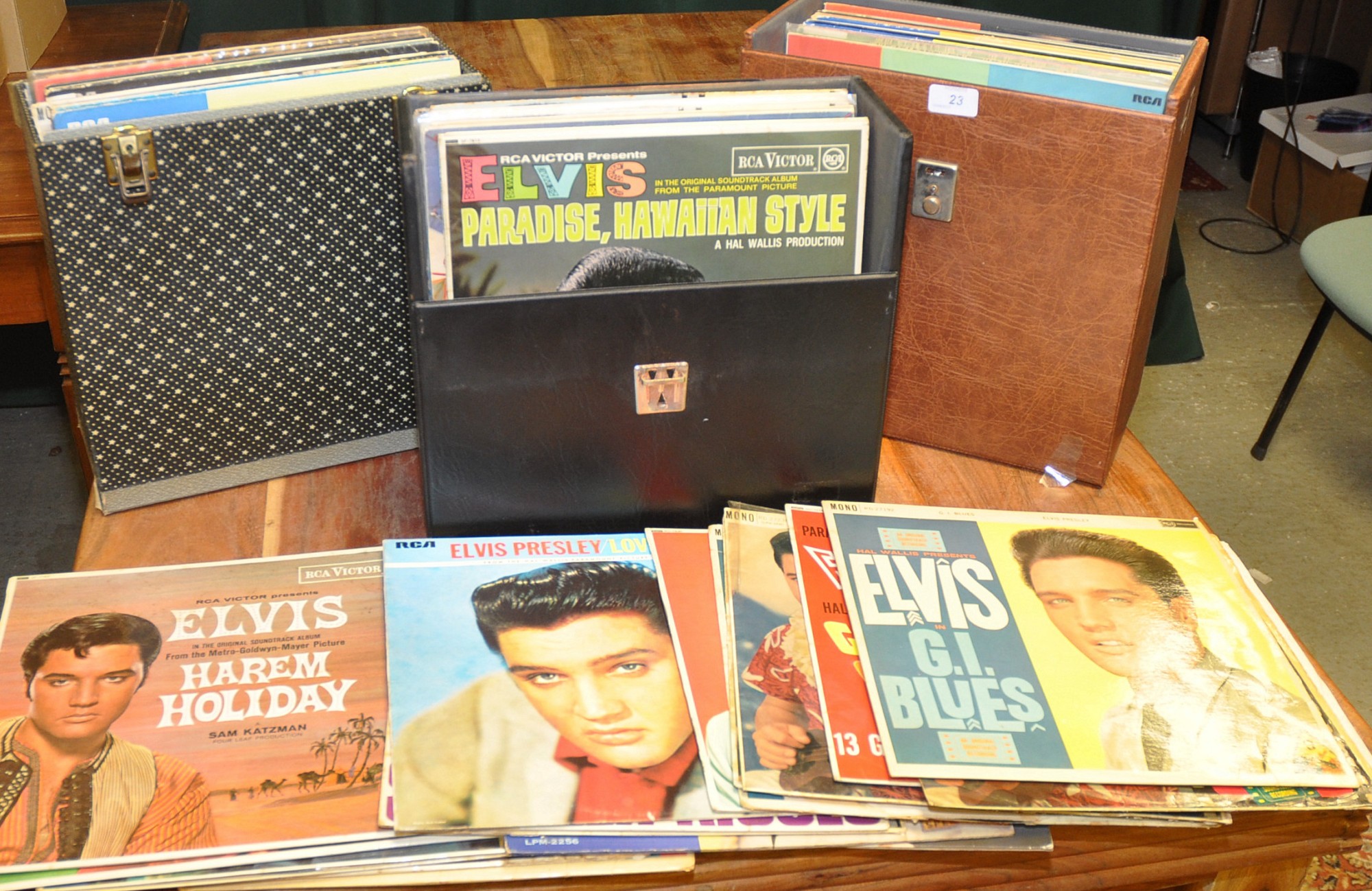 ELVIS - THREE CASES SOUNDTRACK ALBUMS