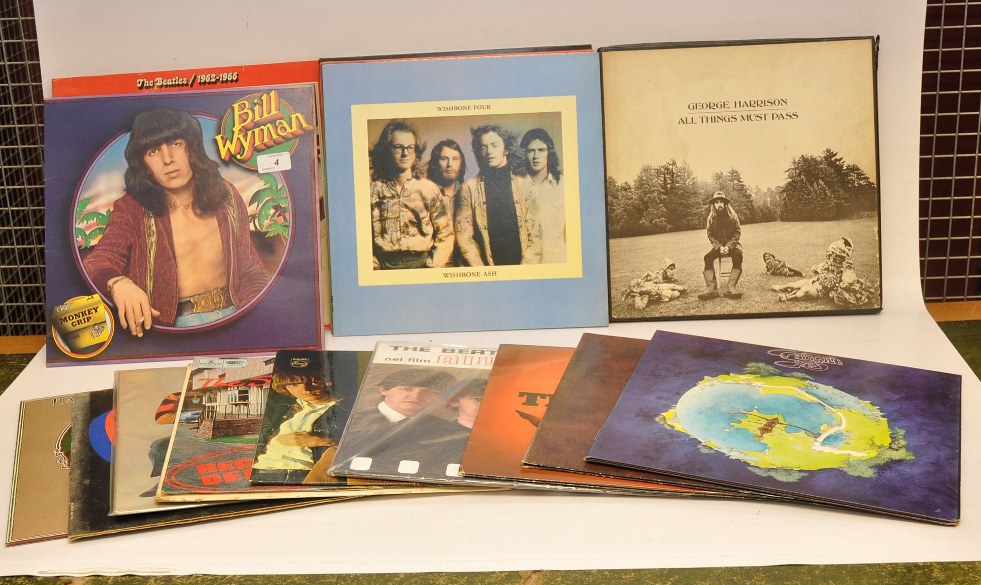QUANTITY SIXTIES AND SEVENTIES LPS INCLUDING GEORGE HARRISON (ALL THINGS MUST PASS) WISHBONE ASH,