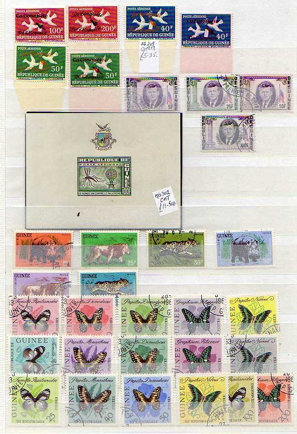 STOCKBOOK WITH A SLIGHTLY DUPLICATED COLLECTION OF POST INDEPENDENCE FORMER FRENCH TERRITORIES, MNH,