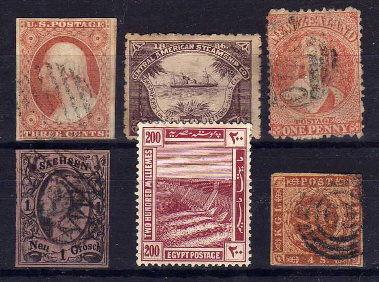 BOX WITH MODEST GENERAL COLLECTIONS IN THREE ALBUMS AND LOOSE, EGYPT 1914 VALUES TO 200M O.G.