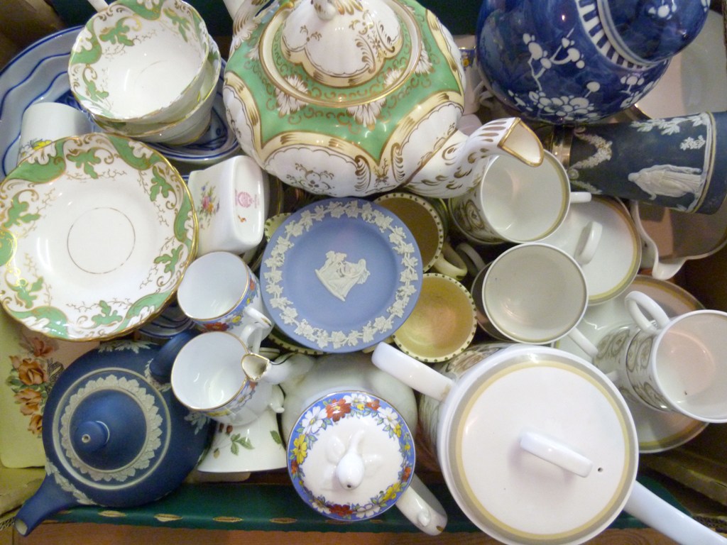 A Davenport Porcelain Part Tea Service, together with a selection of other ceramics