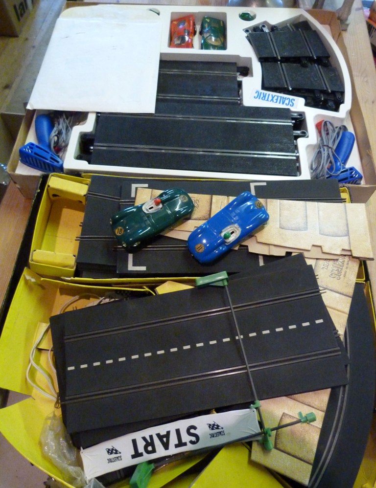 A Scalextric GT Speed Set No. 69, together with another similar competition car series Scalextric