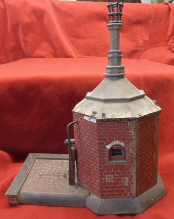 A tinplate model of the Walsingham Pump House.