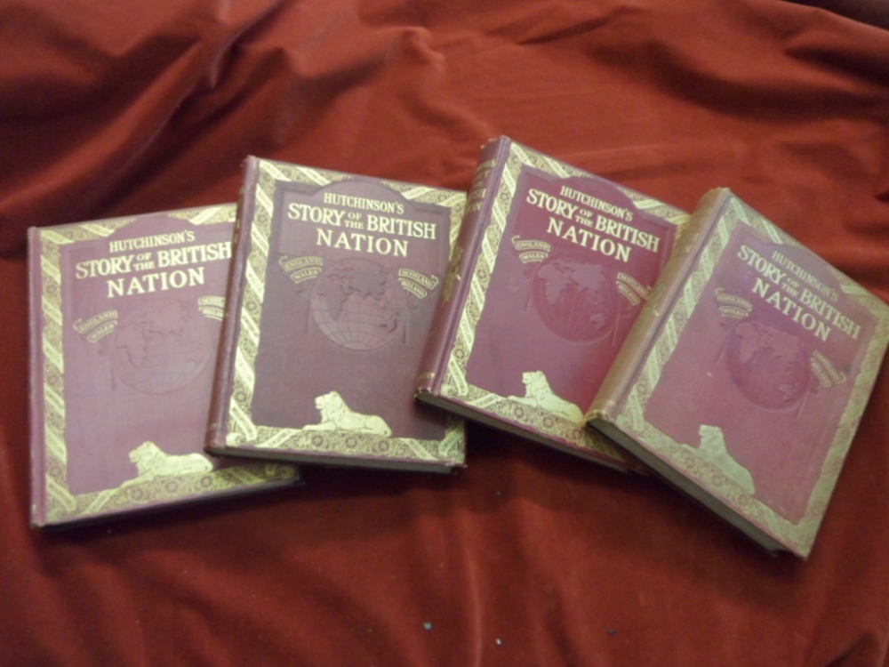 Hutchinson`s "Story of the British Nation", 4 vols.