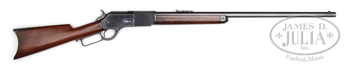 WINCHESTER MODEL 1876 SPECIAL ORDER LEVER ACTION RIFLE. SN 60639. Cal. 45-75. Standard grade rifle