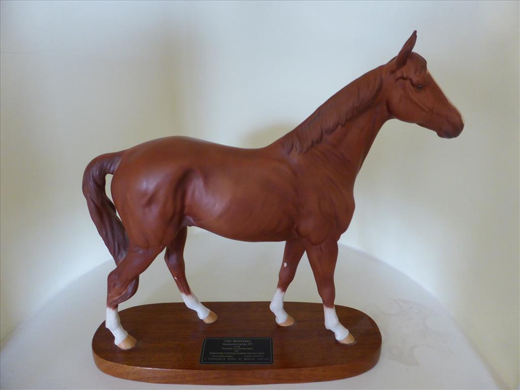 BESWICK HORSE FIGURE `THE MINSTREL` P&P 18