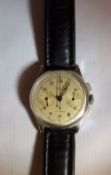 Uni-compax Universal Geneve chronograph wrist watch