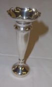 Silver vase Birm 1870 - wt approx 1.8 oz