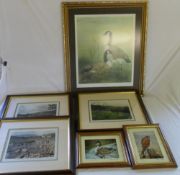 3 framed Yorkshire dales photographs signed by the artist David Green, Limited edition print of