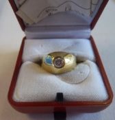 18ct gold single stone diamond ring - wt approx 0.18