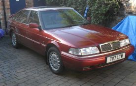 1999 Rover Sterling 2.5 V6 Auto 5 Dr in red, full leather, alloy wheels, 6 CD auto changer, wood