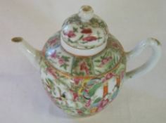 Famille Rose Chinese teapot