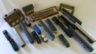 Model trains, track, scenery & accessories, some Hornby