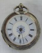 Silver pocket watch Birm 1805