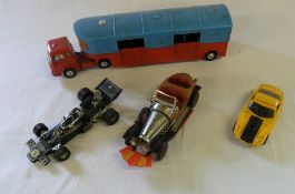 Corgi Chipperfields circus truck, Chitty-Chitty-Bang-Bang die cast car etc