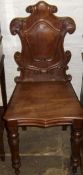 Small Vict. hall chair