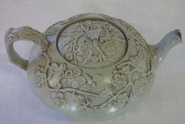 Teapot 'no.54' decorated with flowers and bees