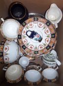 Sel of crockery, vases, etc including Royal Doulton plate