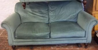 Lg green 2 seater sofa