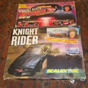 Knight Rider scalextric & Knight Rider impossibles stunt set