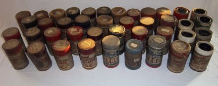 Approx 41 Phonograph Cylinder records inc Edison Bell with original boxes