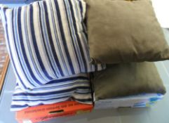 2 boxes of cushions