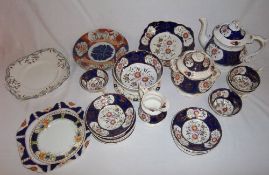 Sel of crockery inc Staffordshire