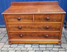 Vict chest of drawers/dresser base