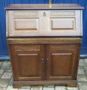 1930's oak bureau