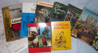 Sel. Lincolnshire books inc. maps, market auctions and guides.