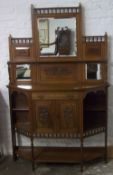 Ed. mirror backed chiffonier